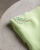 DK6-70 Scattered Beads Home Hijab — Light Green