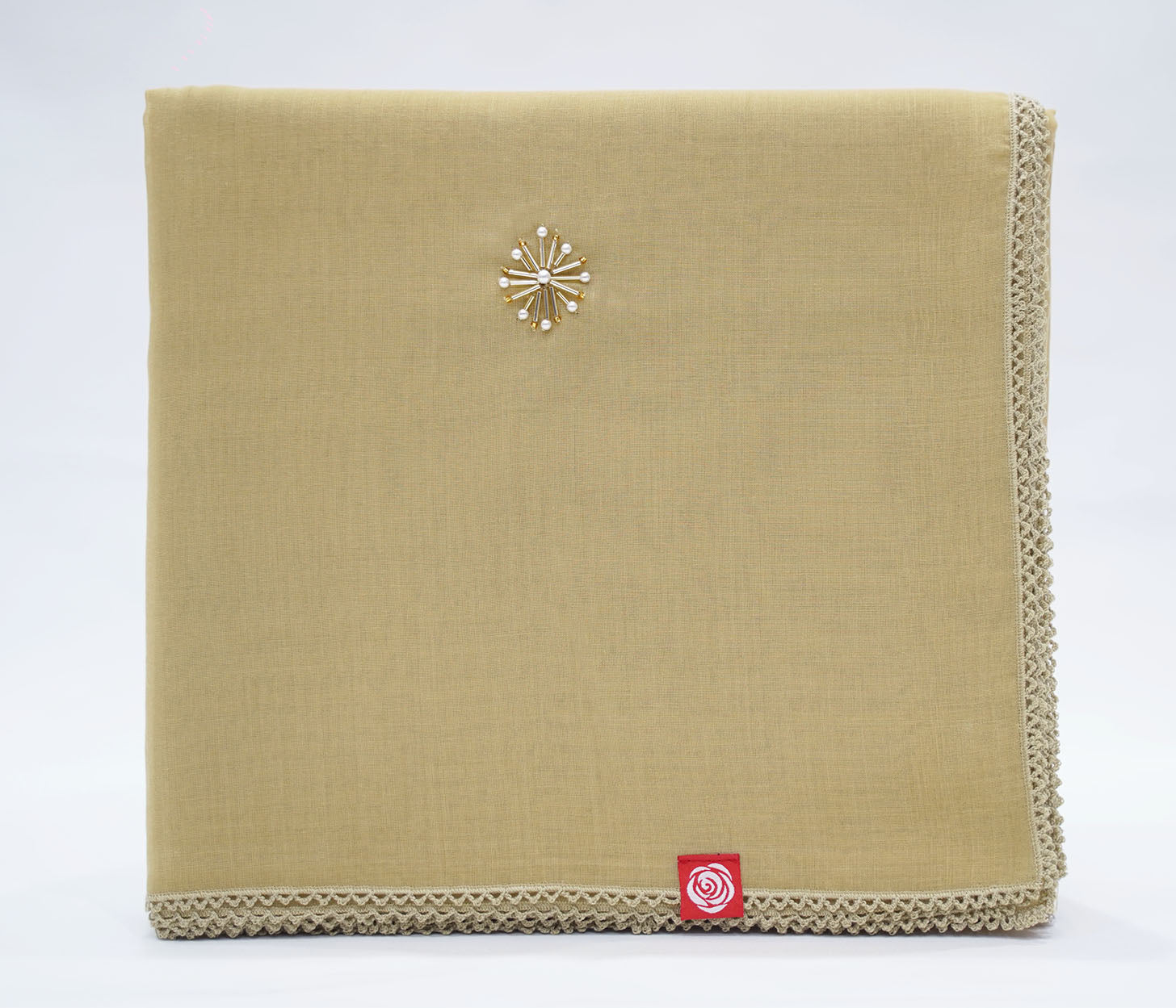 DK4-21 شيلة بيت منثرات عريضة - قطن ويل