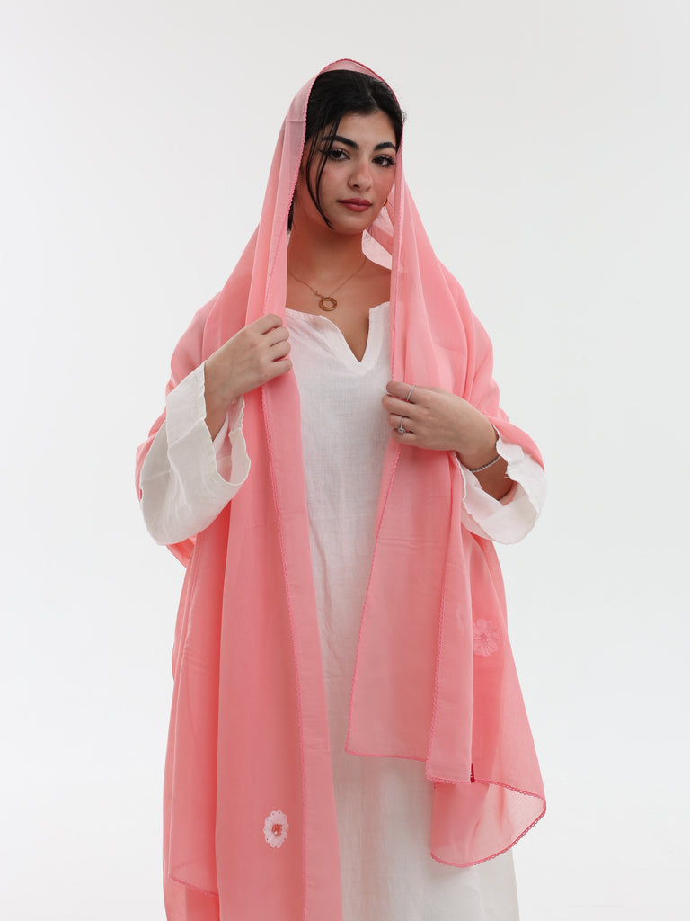 DK7-75 شيلة بيت منثرات - قطن ويل